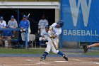 Baseball vs Babson  Wheaton College Baseball vs Babson College. - Photo By: KEITH NORDSTROM : Wheaton, baseball